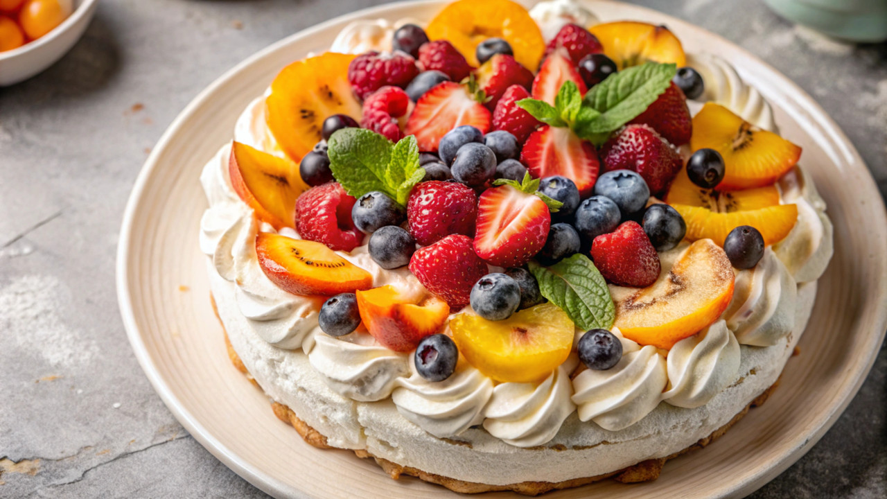 Tarta de frutas frescas